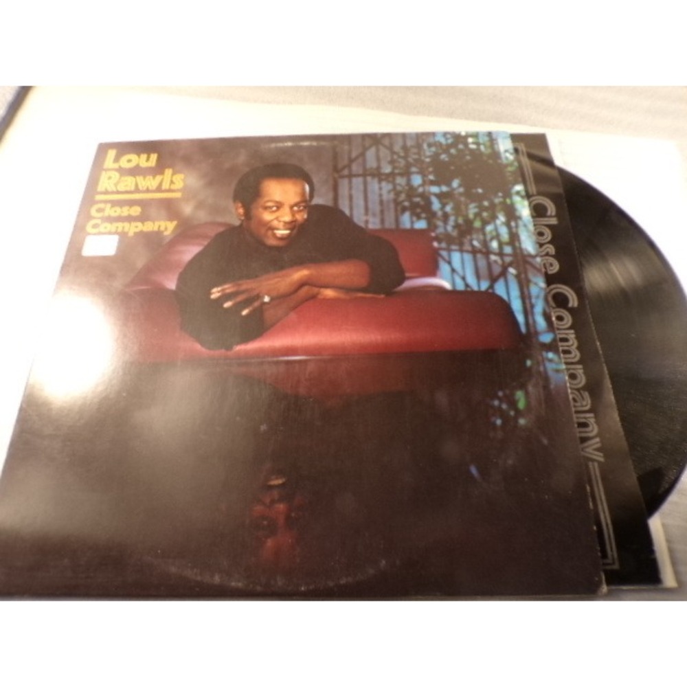 Lou Rawls Close Company Vinyl LP 1984 Epic Records FE 39357 Soul R&B 12" 33RPM